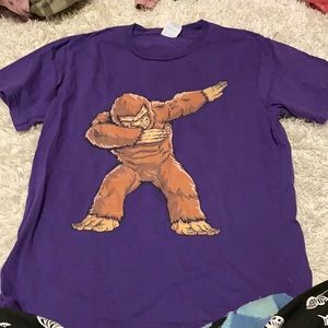 Dabbing Bigfoot shirt